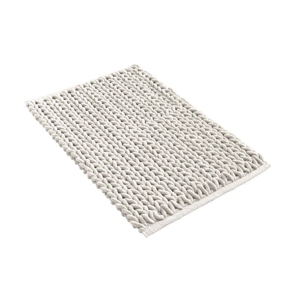 Kremno bela kopalniška preproga 50x80 cm Ariel – douceur d'intérieur-image-4