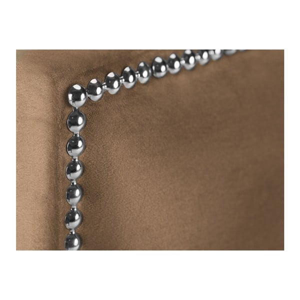 Temno bež vzglavje Mazzini Sofas Cloves, 200 x 120 cm-image-3