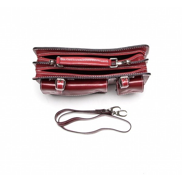 Usnjena torbica Isabella Rhea 309 Rosso-image-3
