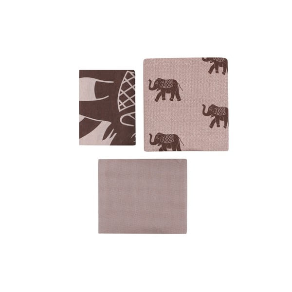 Bombažno pregrinjalo za zakonsko posteljo s prevlekama za vzglavnik in rjuho Fil, 200 x 235 cm-image-4