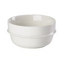 Kremno bela porcelanasta skledica 400 ml Eau – Zone