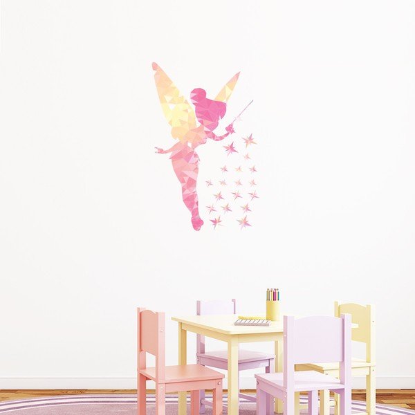 Komplet stenskih nalepk Ambiance Fairy in Shiny Stars-image-2