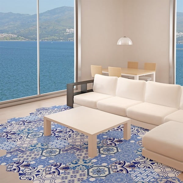 Komplet 10 vodoodpornih talnih nalepk Ambiance Ursulina, 20 x 18 cm-image-4