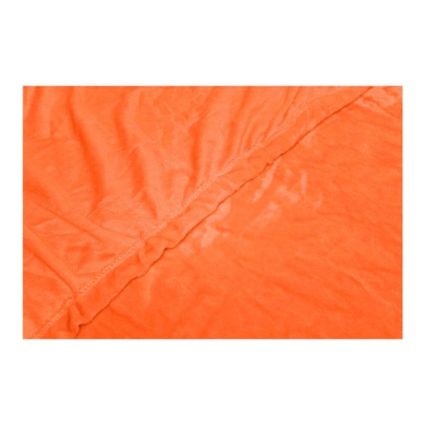 Oranžna rjuha iz mikropliša My House, 180 x 200 cm-image-1