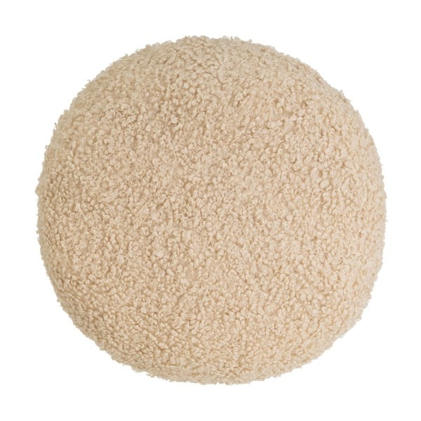 Okrasna blazina iz sherpa flisa ø 40 cm Sherpa – Casa Selección