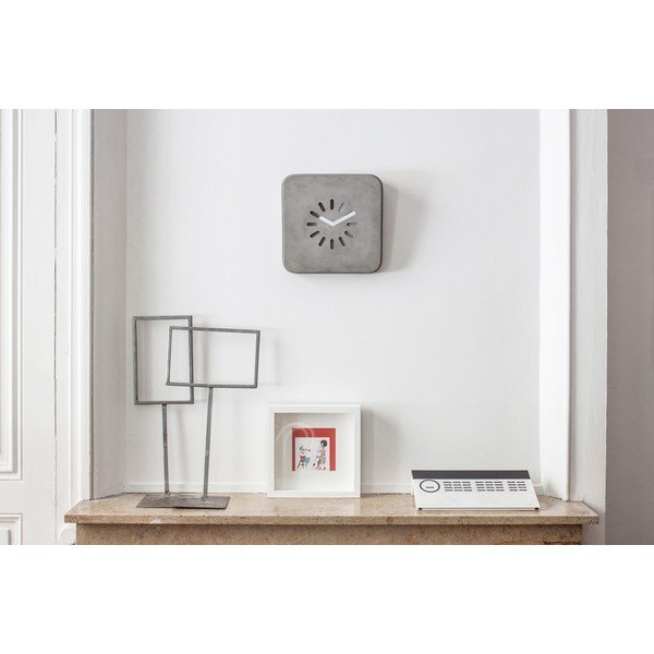 Betonska stenska ura Lyon Béton  Life In Progress-image-1