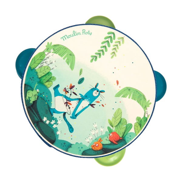 Glasbena igrača Tambourine – Moulin Roty