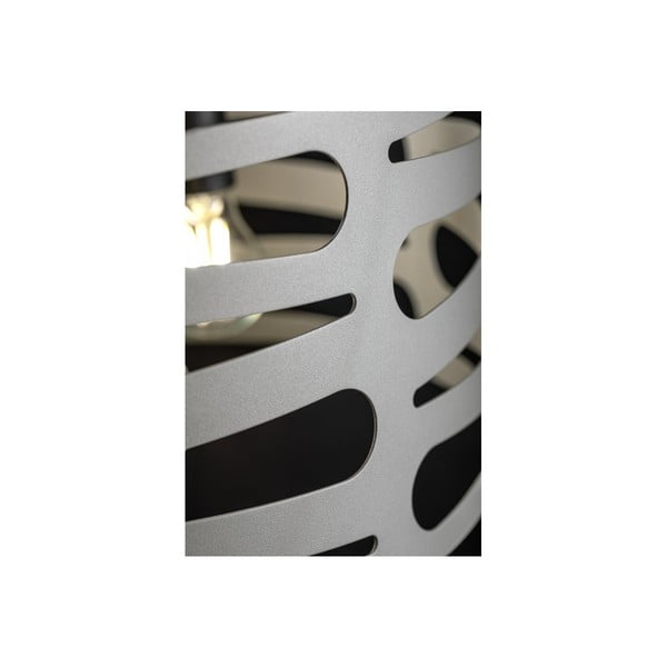 Siva viseča svetilka s kovinskim senčilom Marisa – GTV-image-2