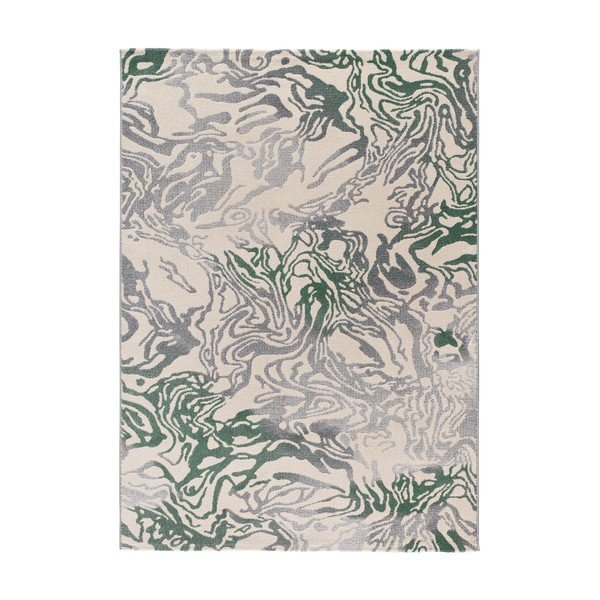 Zelena/bež preproga 133x190 cm Astra – Universal