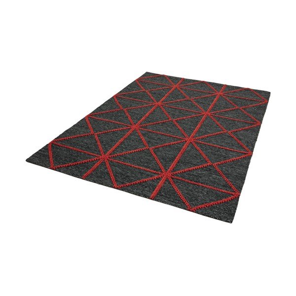 Črno-rdeča preproga Asiatic Carpets Prism, 160 x 230 cm-image-2