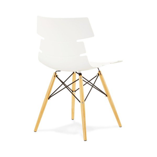 Komplet 4 belih jedilnih stolov Kokoon Design Strata-image-1