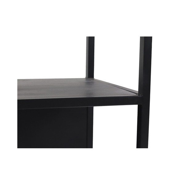 Črna polica iz mangovega lesa 150x90 cm - HSM collection-image-3