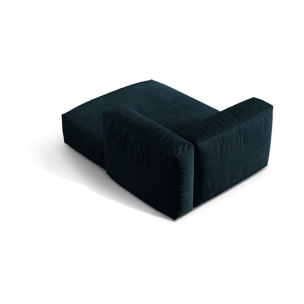 Temno moder žameten modul za sedežno garnituro (desni kot) Martina – Micadoni -image-2