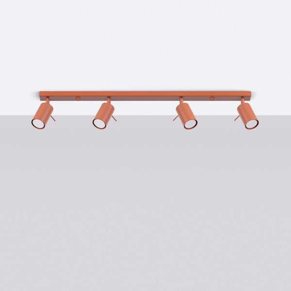 Opečnato oranžno točkovno svetilo 6x81 cm Etna – Sollux-image-3