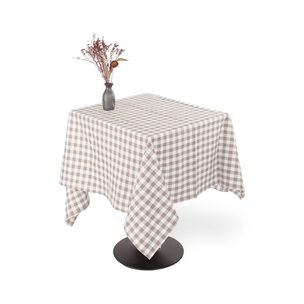Bombažen namizni prt 150x150 cm Gingham – Tiseco Home Studio-image-3