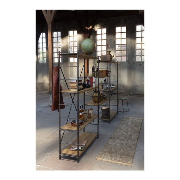 Knjižna omara Dutchbone Iron, višina 2 m-image-3