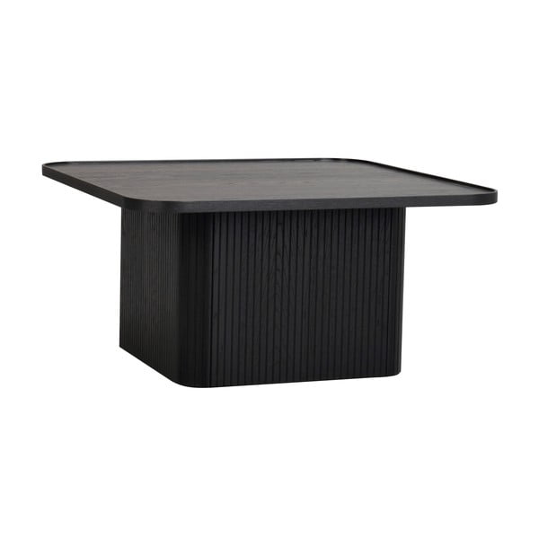 Črna mizica iz hrastovega lesa Rowico Sullivan, 80 x 80 cm-image-3