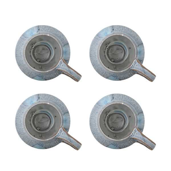 Svetlo modre skodelice v kompletu 4 ks iz kamenine 300 ml Bessie – Bloomingville-image-2