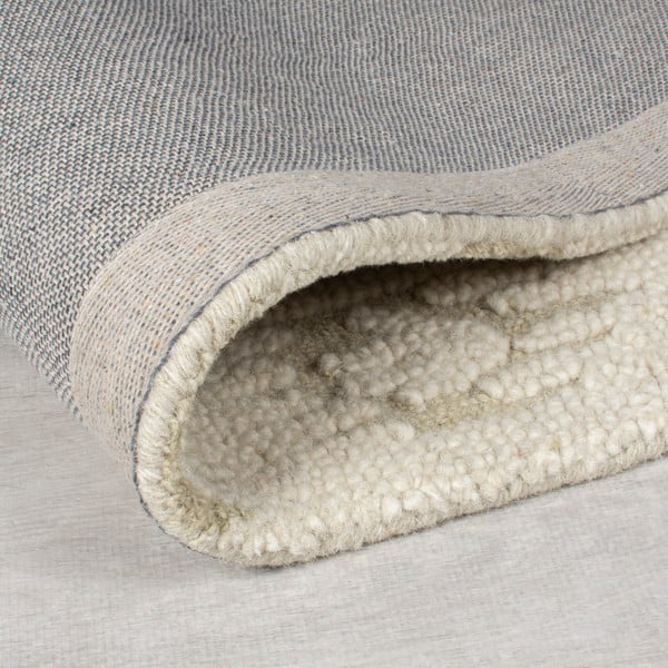 Bež ročno tkana volnena preproga 200x290 cm Dion Ikat – Flair Rugs-image-3