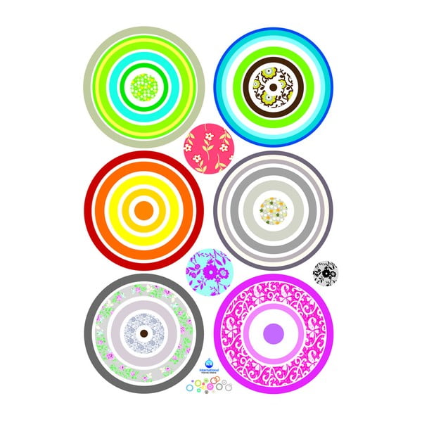 Nalepka Ambiance Colorful Bubbles-image-1