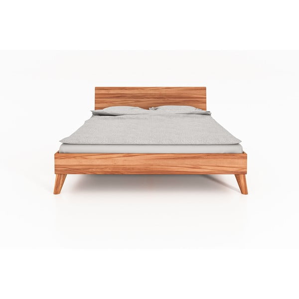 Zakonska postelja iz bukovega lesa 180x200 cm Greg 1 - The Beds-image-2