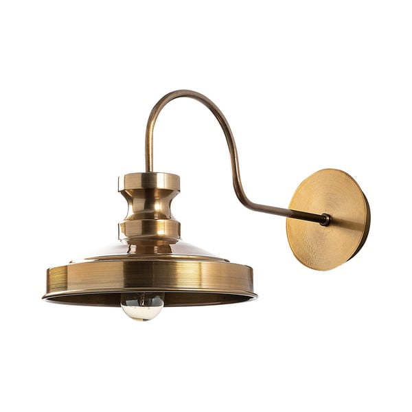 Stenska svetilka v zlati barvi ø 22 cm Kiruna – Opviq lights