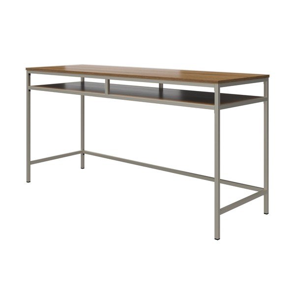 Pisalna miza z mizno ploščo v orehovem dekorju 51x153 cm Bradford – Støraa-image-3