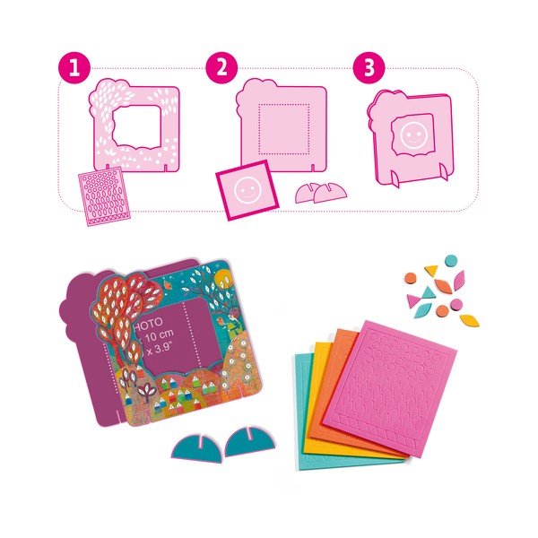 Komplet za izdelavo 3 okvirjev Djeco Dreamer-image-1