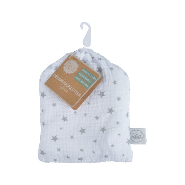 Krpice za umivanje v kompletu iz muslina 5 ks – Bébé Douceur-image-2