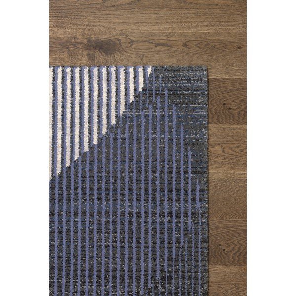 Temno modra volnena preproga 100x180 cm Shades – Agnella-image-3