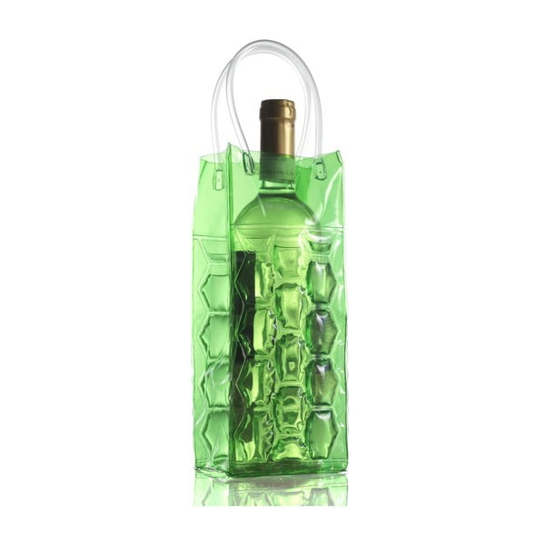 Potovalni hladilnik za vino Glacette, zelen