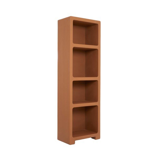 Regal v barvi terakote 60x190x35 cm Naluno – Light & Living