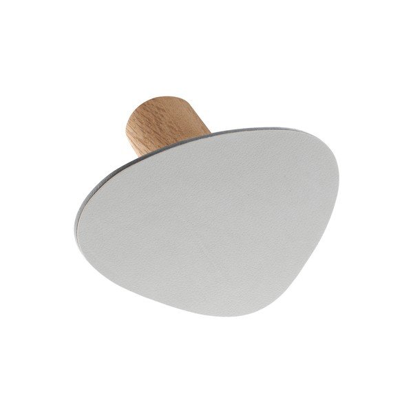 Svetlo siv jeklen stenski obešalnik Dot S Nupo – LIND DNA