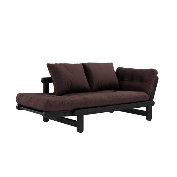 Raztegljiv kavč Karup Design Beat Black/Brown-image-4
