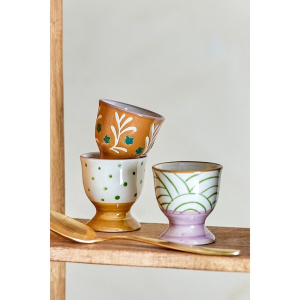 Lončeni podstavki za jajca v kompletu 3 ks Vincent – Bloomingville-image-3