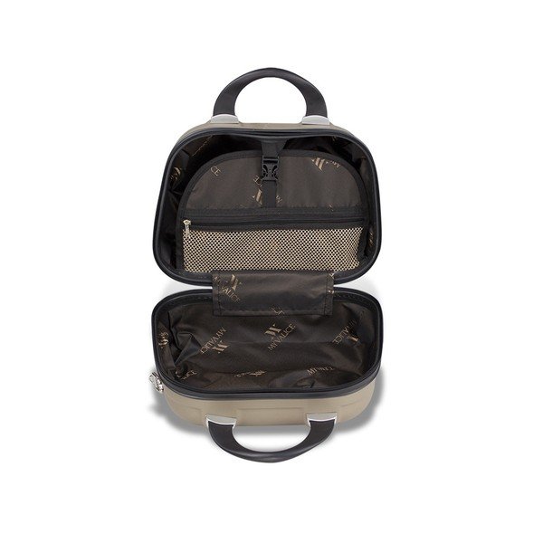 Kovček za ročno prtljago v zlati barvi My Valice SMART BAG LASSO Make Up & Hand Suitcase-image-2