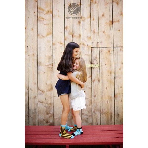 Otroške nogavice Many Mornings Bee Bee, velikost 27-30-image-1