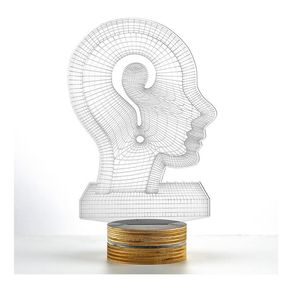 3D namizna svetilka Head-image-2
