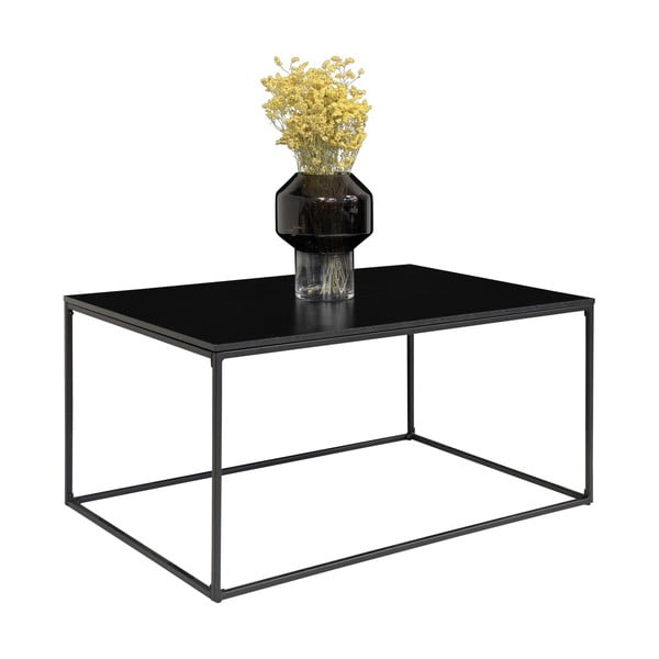 Črna klubska mizica House Nordic Vita, 90 x 60 cm-image-1