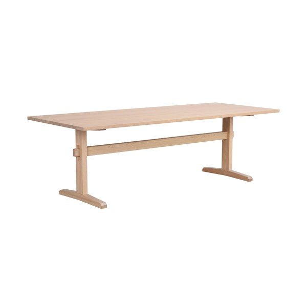 Raztegljiva jedilna miza s ploščo v hrastovem dekorju 240x95 cm Westville - Rowico-image-2