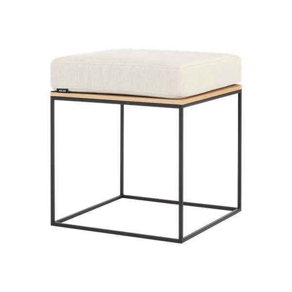 Bež oblazinjen stolček Feo – noo.ma