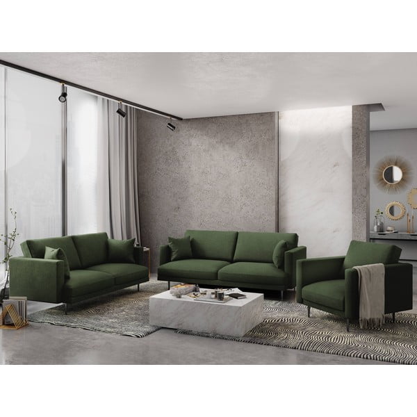 Zelena zofa Milo Casa Piero, 220 cm-image-1