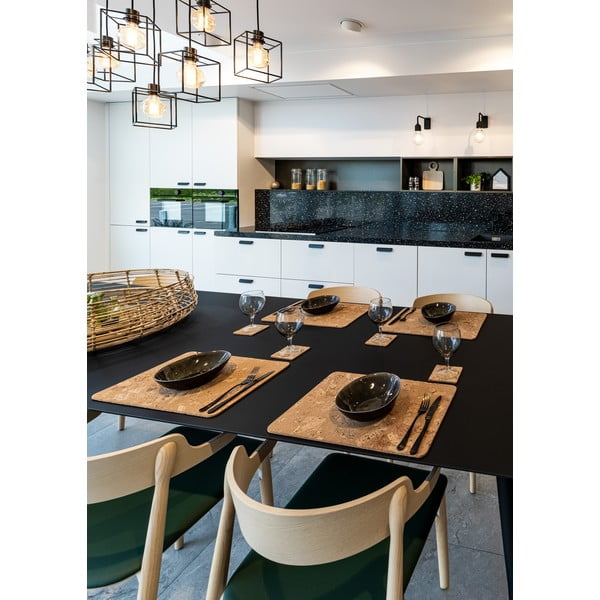 Podstavki za kozarce iz plute v naravni barvi v kompletu 4 ks Querco – ZicZac-image-2