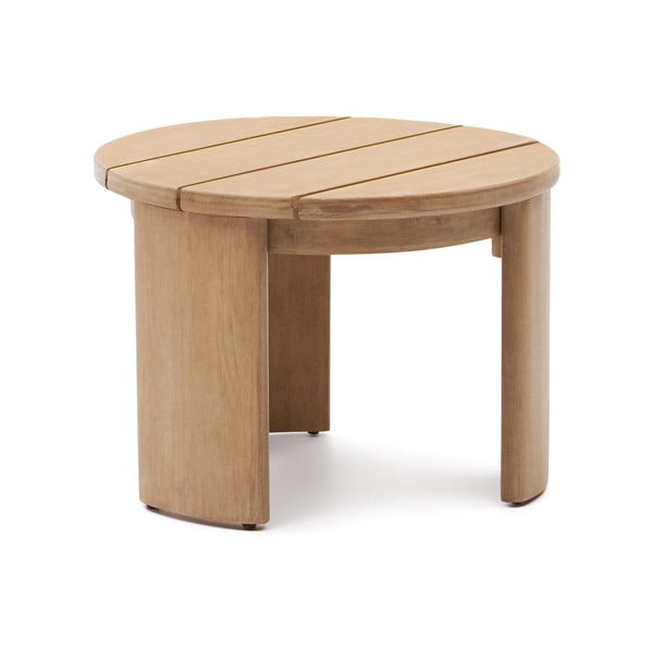 Okrogla vrtna miza iz evkaliptusovega lesa ø 60 cm Xoriguer - Kave Home