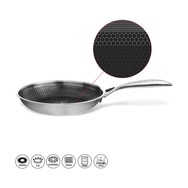 Ponev z neprijemljivo prevleko Orion Cookcell, ⌀ 24 cm-image-2