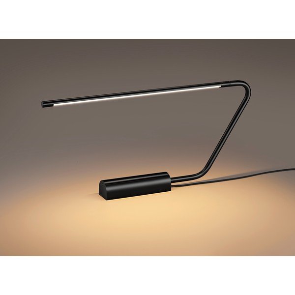 Črna LED namizna svetilka (višina 33 cm) Olea – Trio Select-image-2