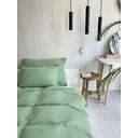 Zelena enojna posteljnina iz muslina 135x200 cm Plain Muslin – Butter Kings