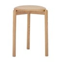 Stolček iz masivnega hrasta v naravni barvi Gil – Bloomingville