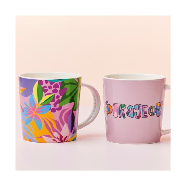 Porcelanaste skodelice v kompletu 2 ks 380 ml Be Fierce – Maxwell & Williams-image-1