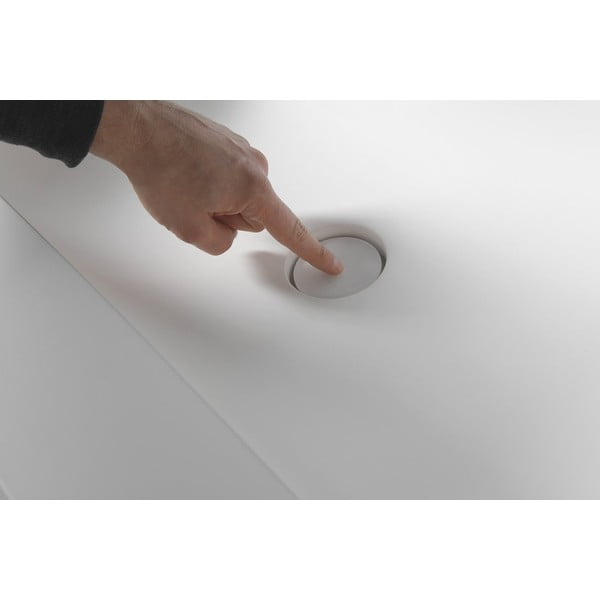 Bel dvojni umivalnik iz umetnega kamna 180x51,5 cm Aruba – Sapho-image-3